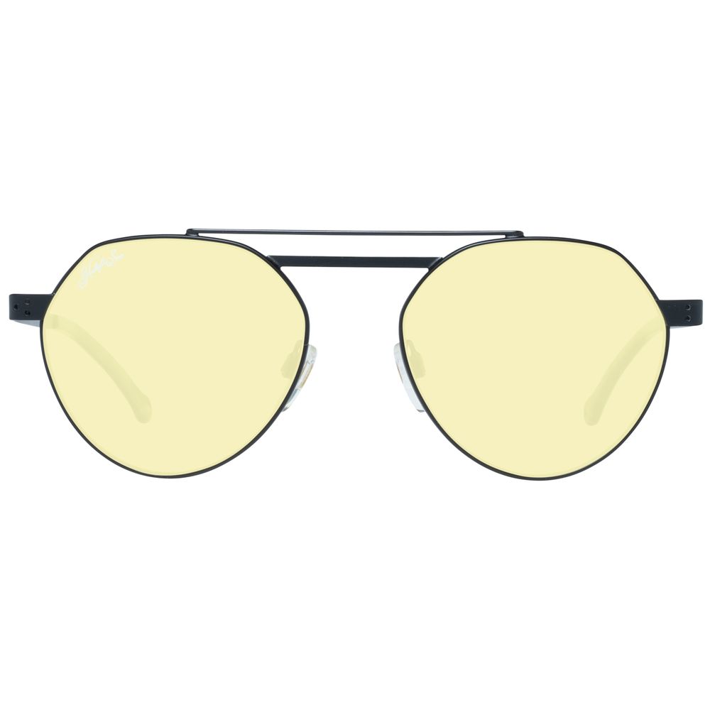 Hally&Son Black Metal Sunglasses: Timeless Elegance Redefined