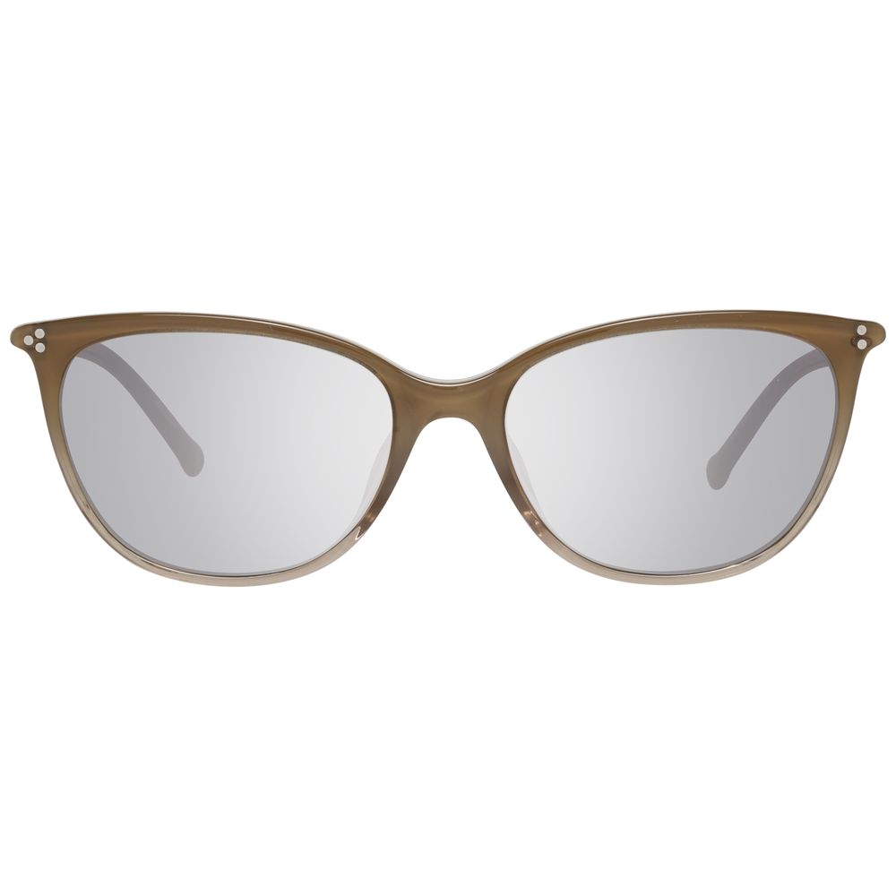 Hally&Son Brown Acetate Sunglasses for Elevated Style