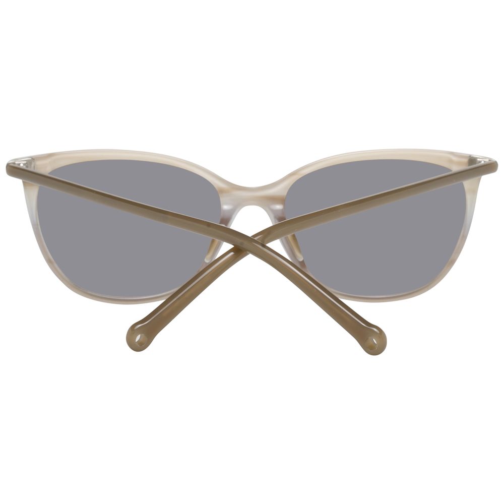 Hally&Son Brown Acetate Sunglasses for Elevated Style