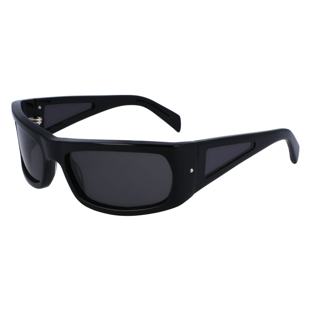 Ferragamo Black Acetate Sunglasses for Elevated Style