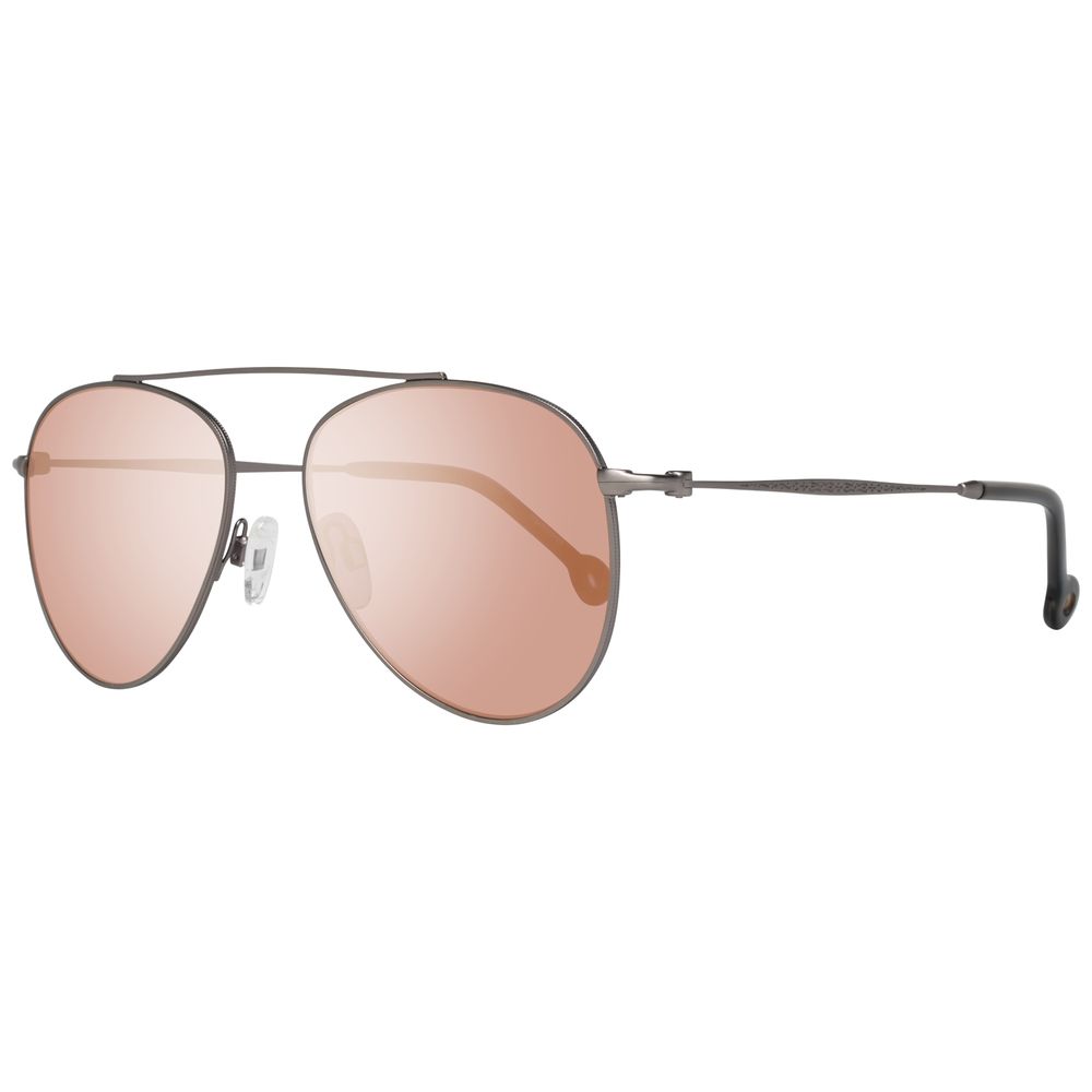 Ray-Ban Gray Metal Sunglasses with Timeless Elegance and Style