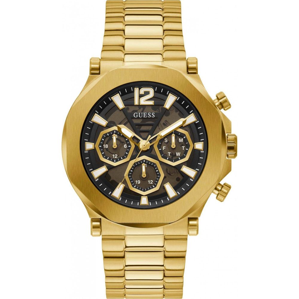 Guess Gold Stainless Steel Watch: Timeless Luxury Redefined