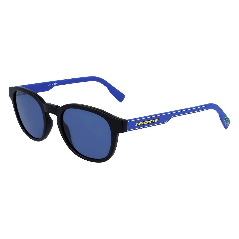 Lacoste Black Injected Sunglasses for Effortless Elegance
