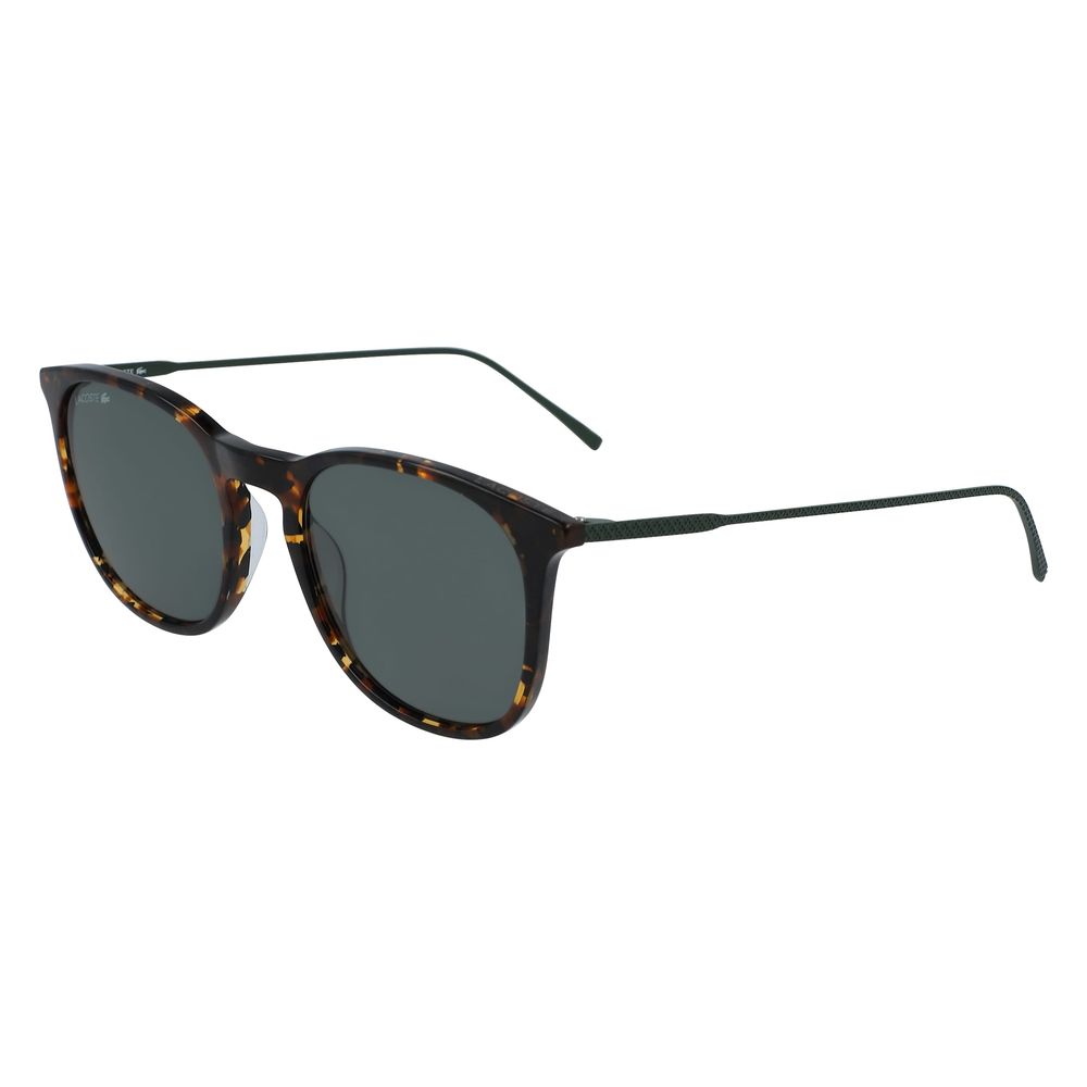 Lacoste Brown Acetate Sunglasses for Elevated Style