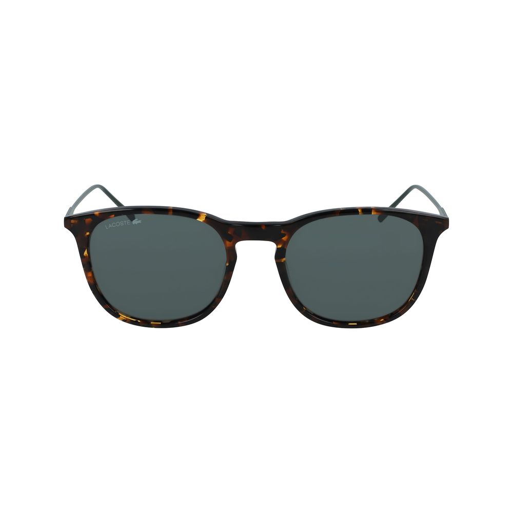 Lacoste Brown Acetate Sunglasses for Elevated Style