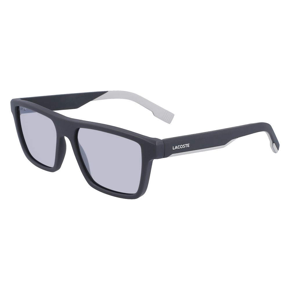 Lacoste Gray Injected Sunglasses for Timeless Elegance