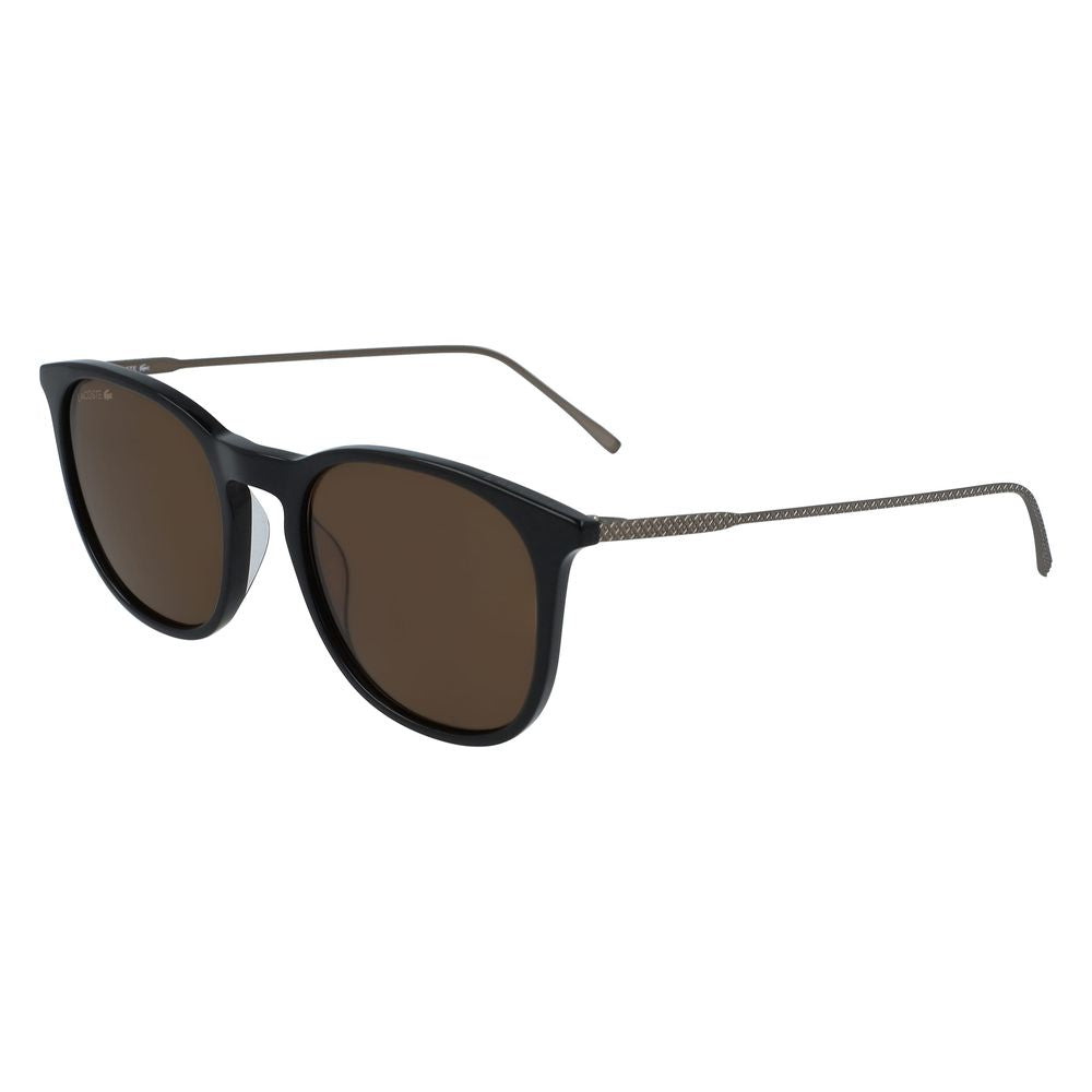 Lacoste Gray Acetate Sunglasses for Timeless Elegance