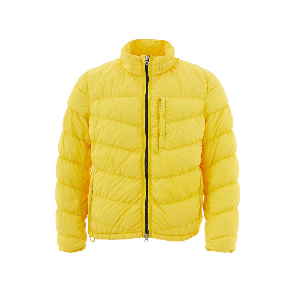 Woolrich Vibrant Yellow Cotton Outdoor Jacket