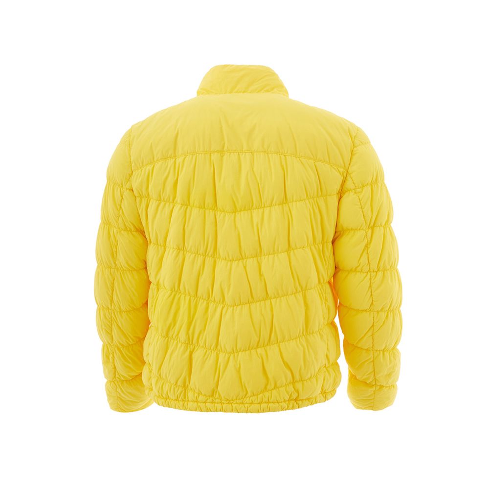 Woolrich Vibrant Yellow Cotton Outdoor Jacket