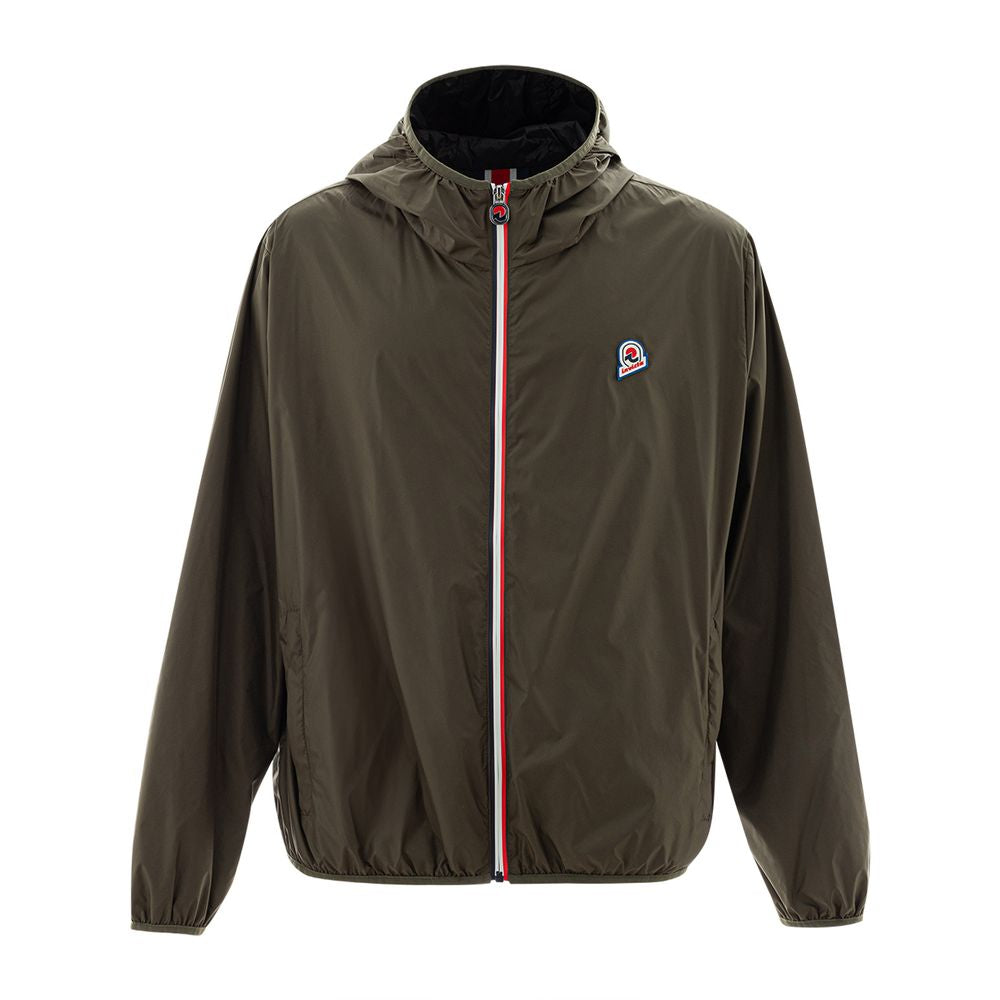 Invicta Green Cotton Jacket for Effortless Sophistication