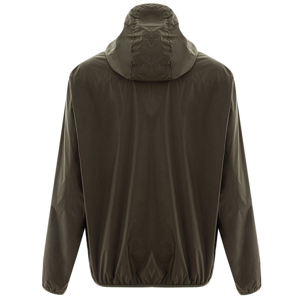 Invicta Green Cotton Jacket for Effortless Sophistication