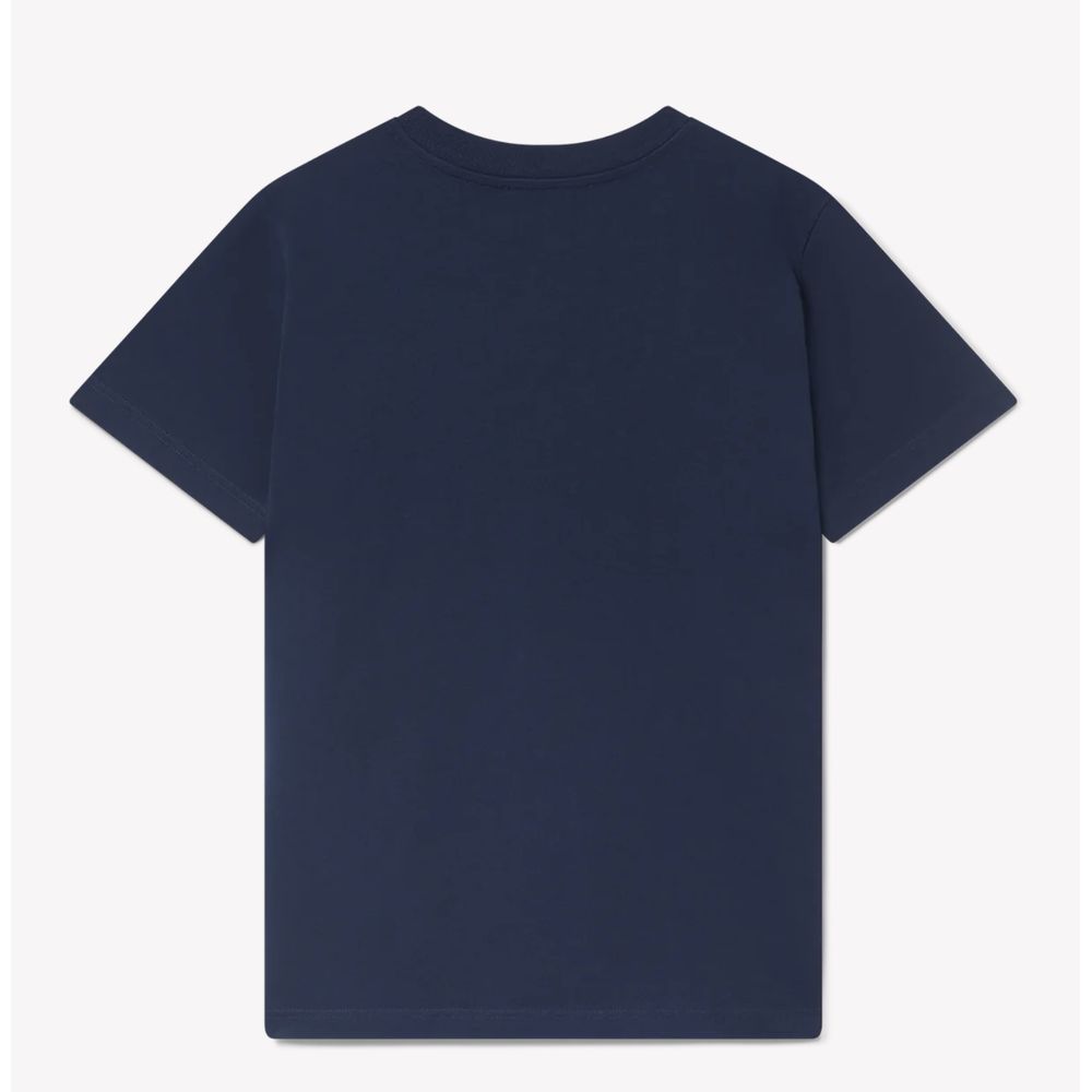 Casablanca Blue Cotton T-Shirt for Effortless Elegance