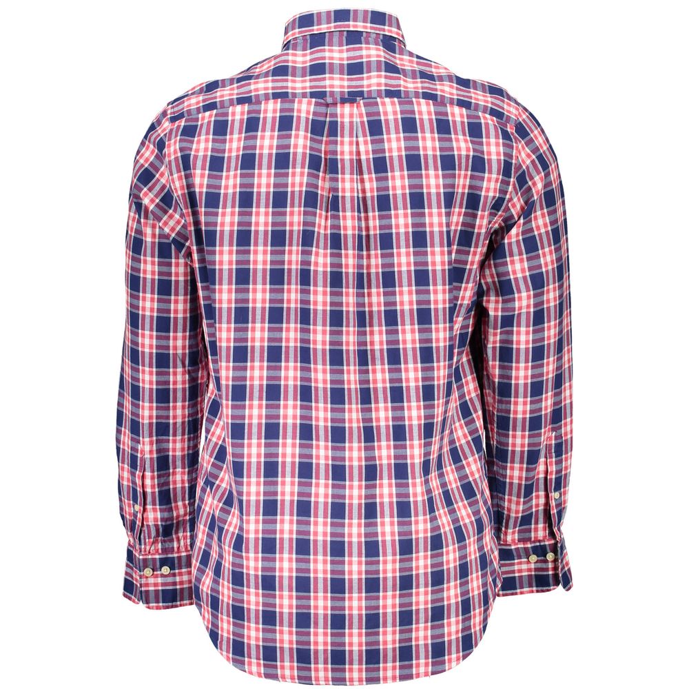 Gant Blue Cotton Shirt for Timeless Sophistication