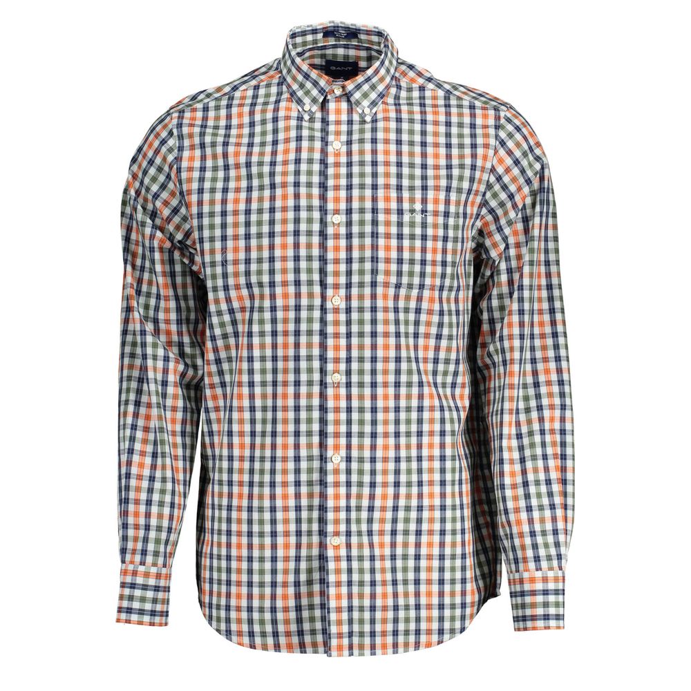 Gant Green Cotton Shirt for Timeless Elegance