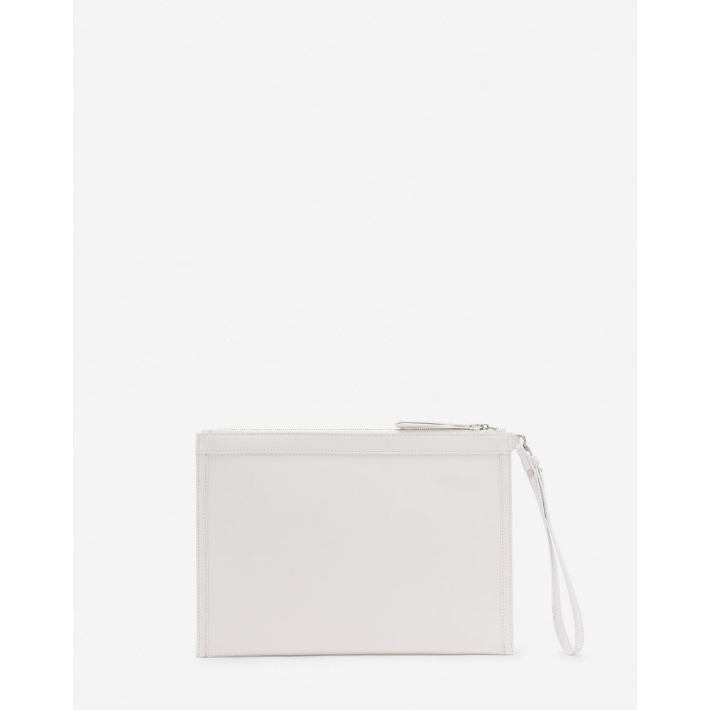Lanvin White Leather Wallet - Timeless Elegance Redefined