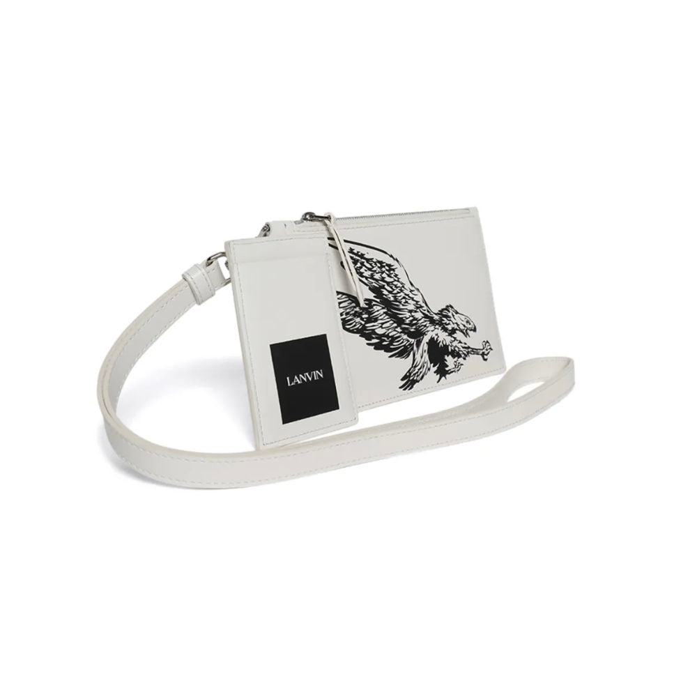 Lanvin White Leather Wallet: Timeless Elegance Redefined