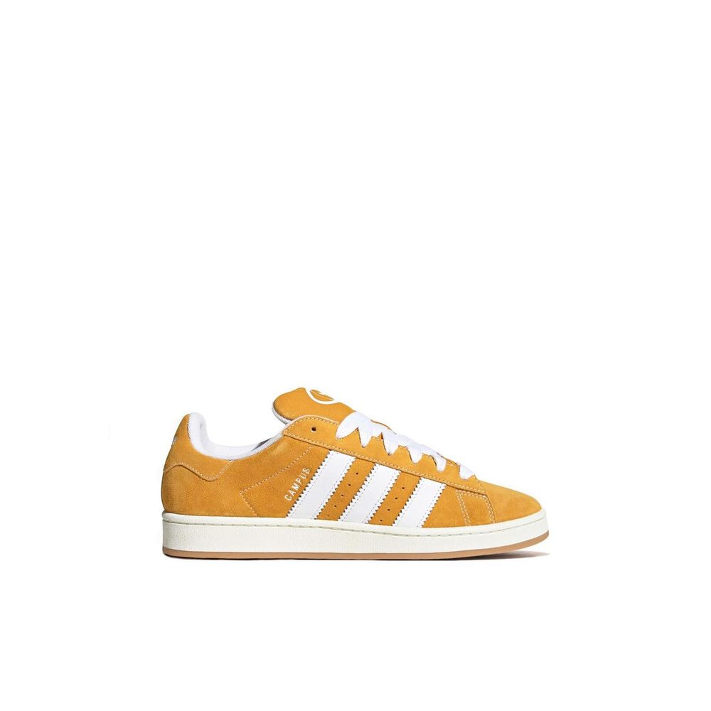 Adidas Orange Suede Leather Sneaker for Elevated Style