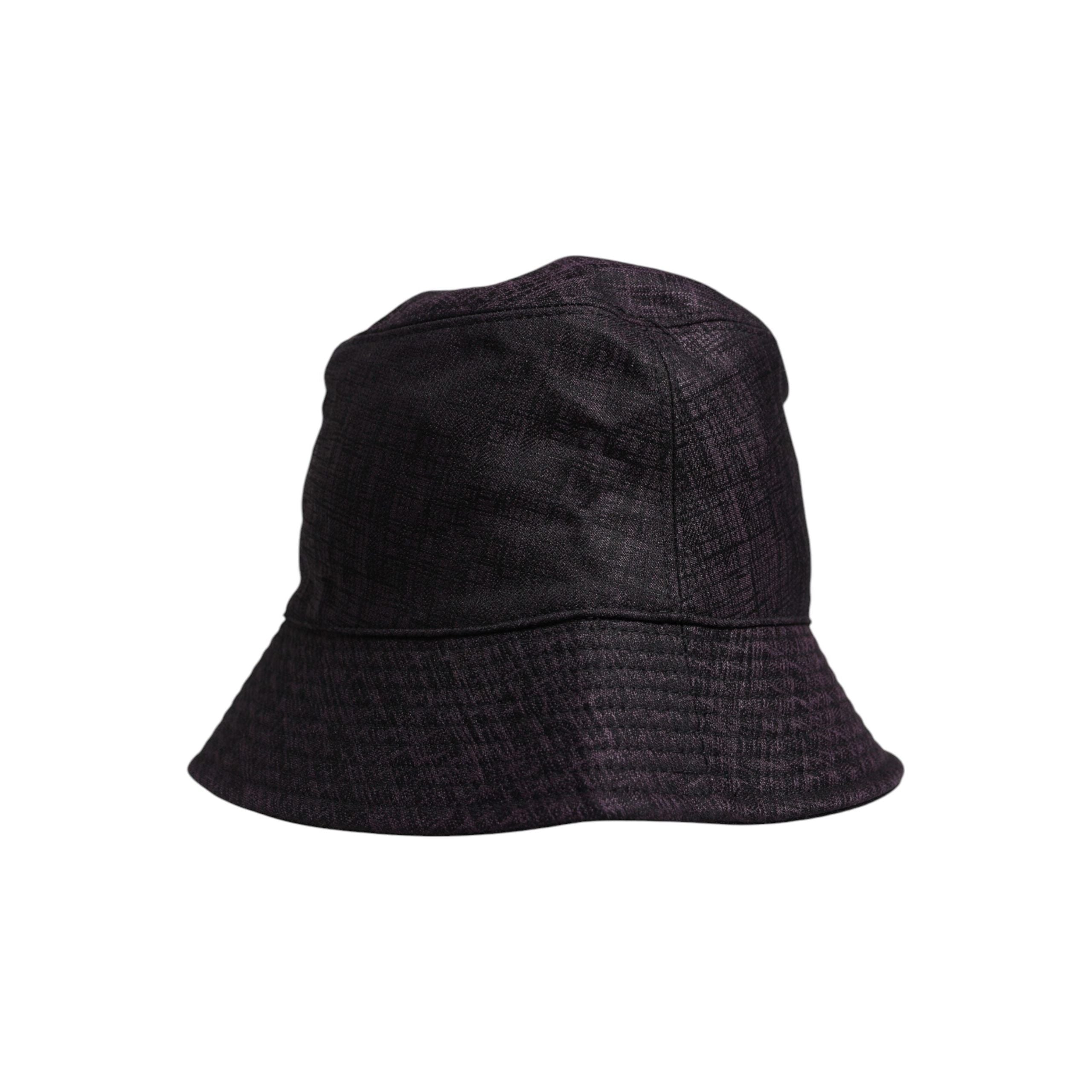 Dolce & Gabbana Black Wide Brim Nylon Bucket Hat