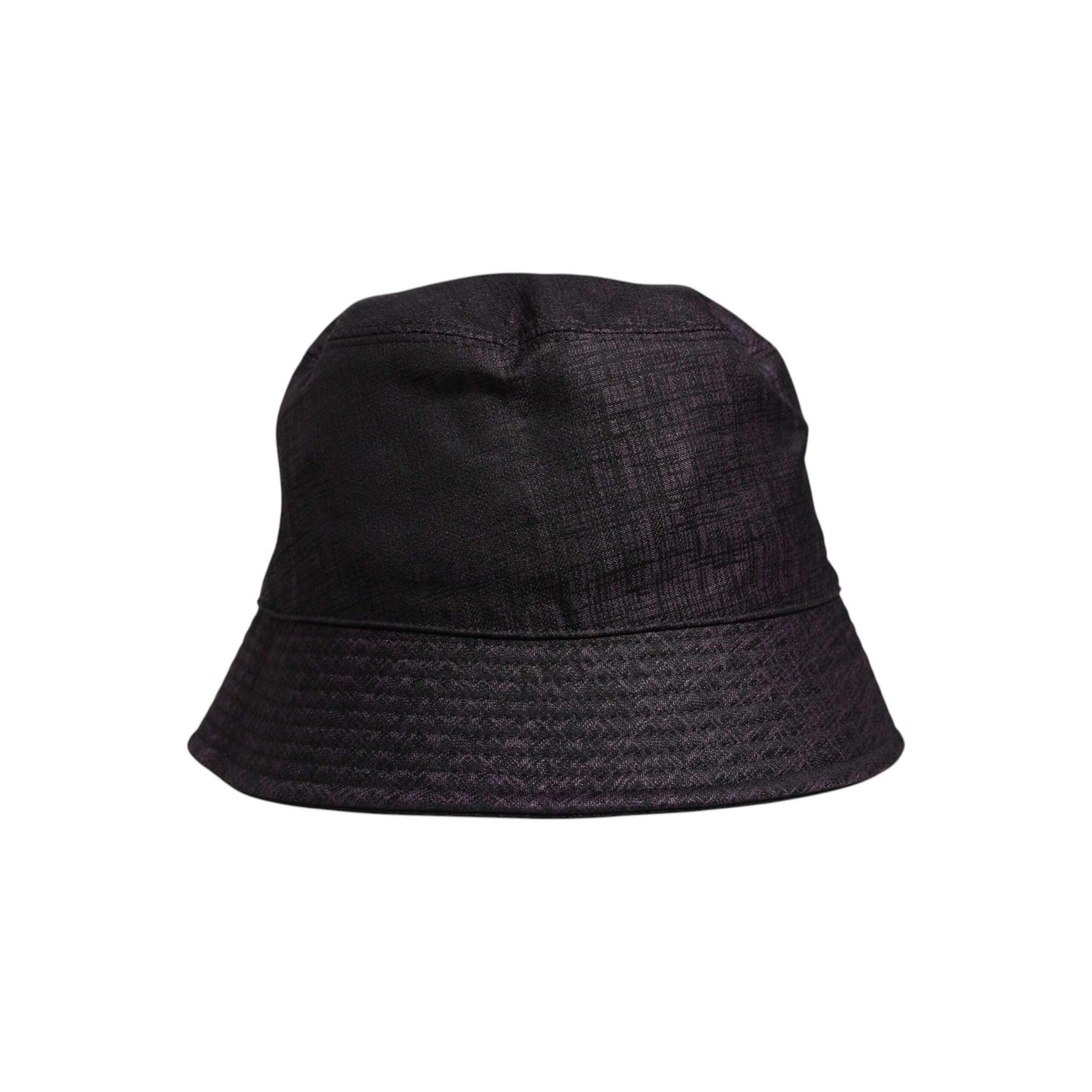 Dolce & Gabbana Black Wide Brim Nylon Bucket Hat