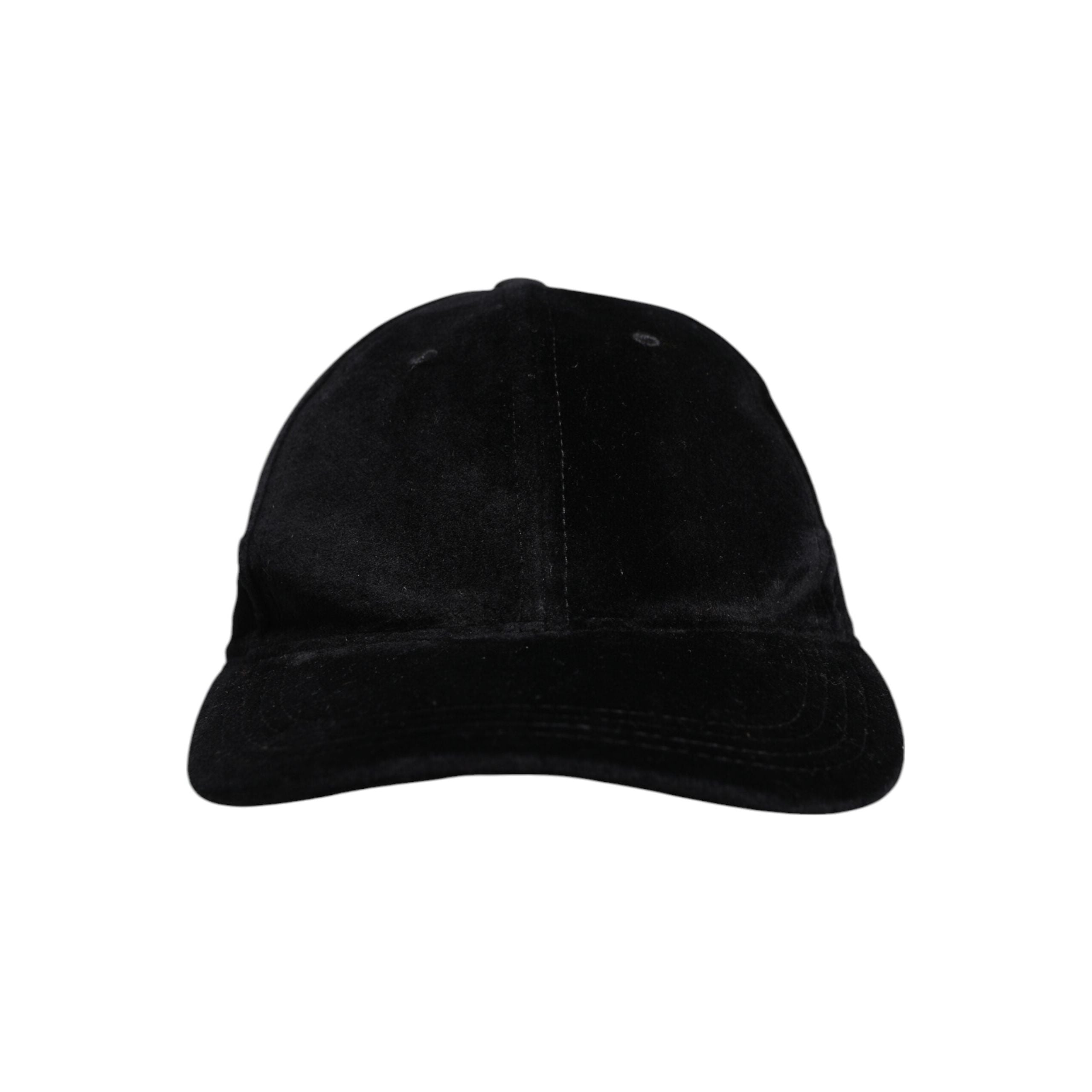 Dolce & Gabbana Black Cotton 6 Panels Baseball Cap