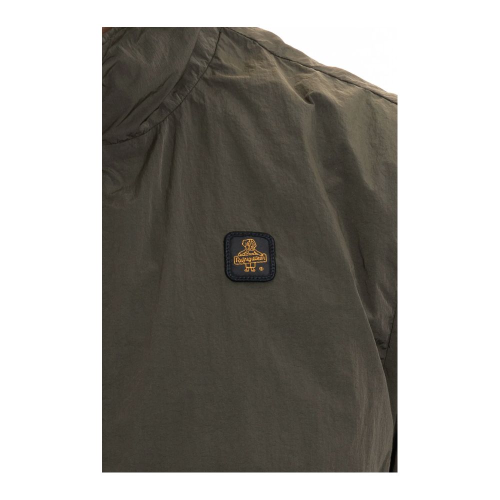 Refrigiwear Green Cotton Summer Jacket for Elevated Style