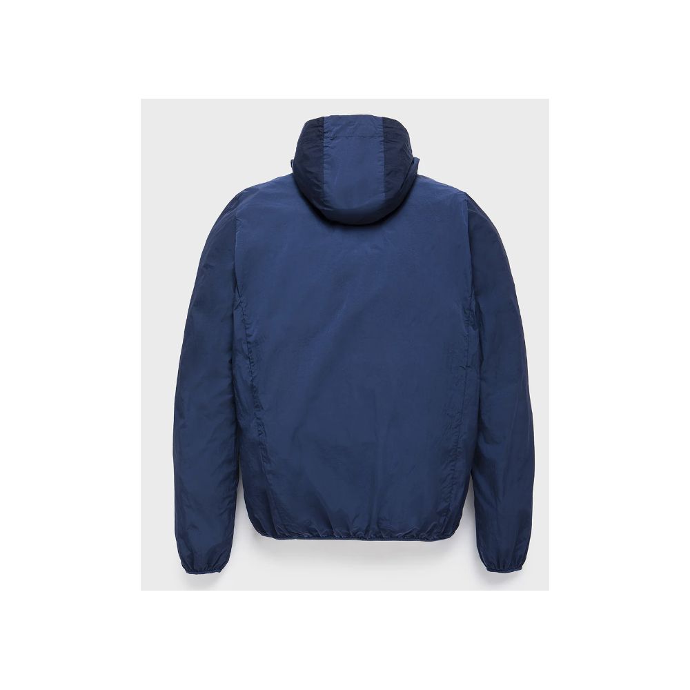 Refrigiwear Blue Cotton Summer Jacket for Elevated Style