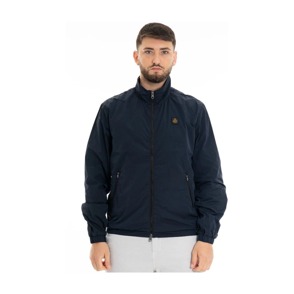 Refrigiwear Blue Jacket - Timeless Elegance Redefined