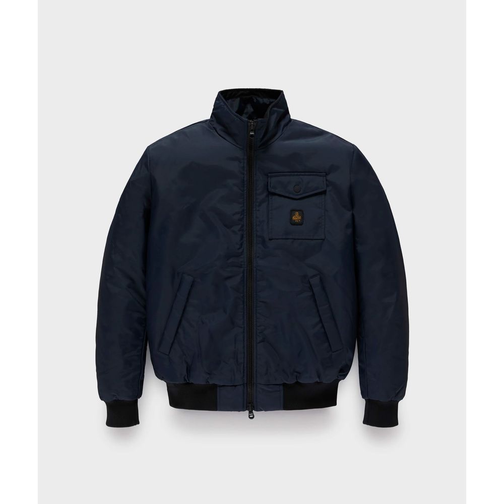 Refrigiwear Blue Luxe Jacket for Sophisticated Style
