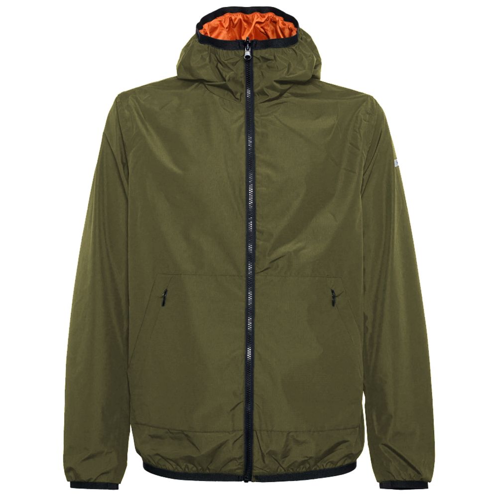 Refrigiwear Green Nylon Jacket for Elevated Outerwear Style