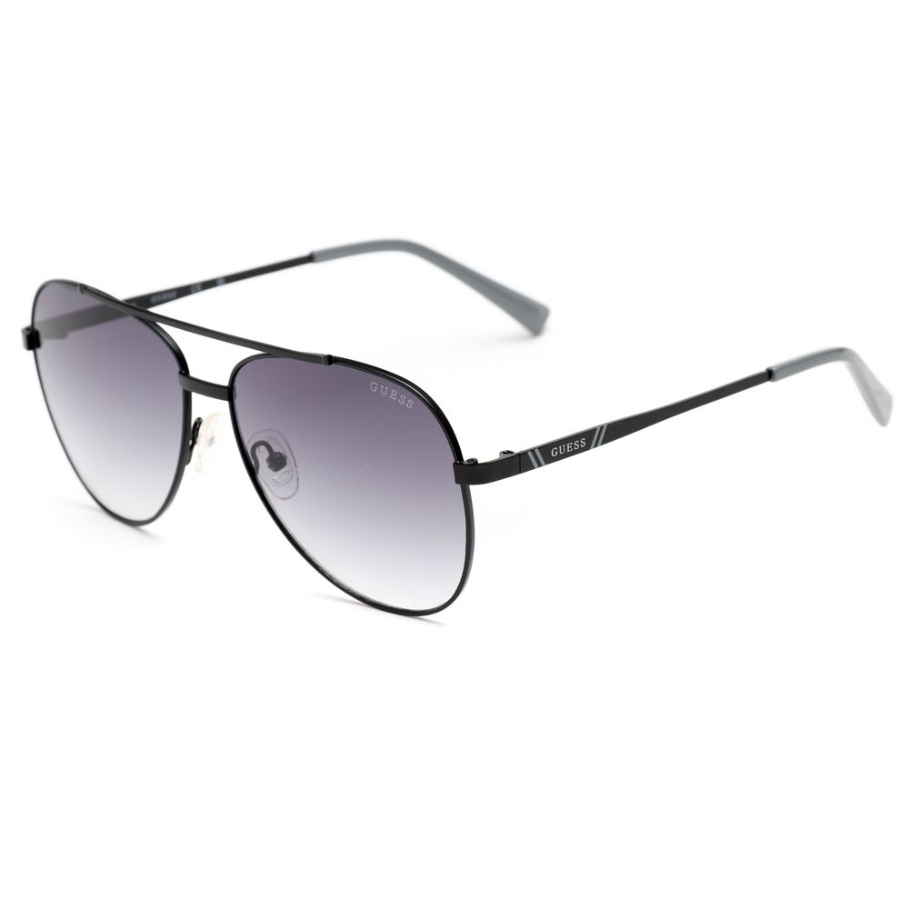 Guess Black Metal Sunglasses - Sophisticated Eyewear Statement