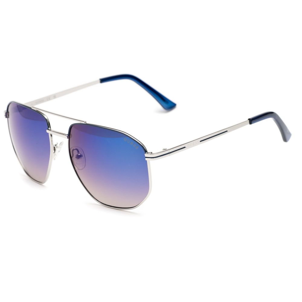 Guess Gray Metal Sunglasses for Elevated Everyday Style