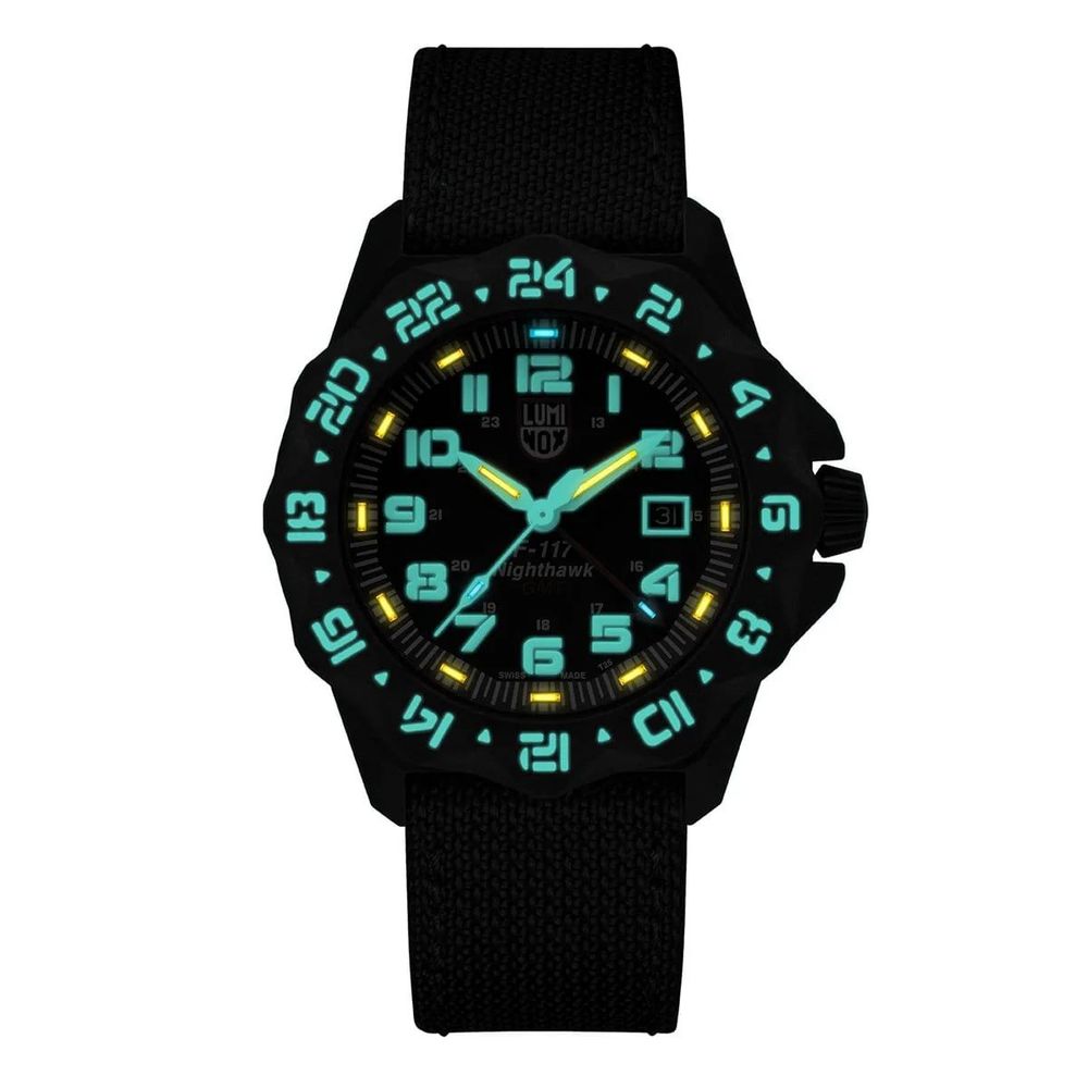 Luminox Black Fabric Watch for Timeless Sophistication