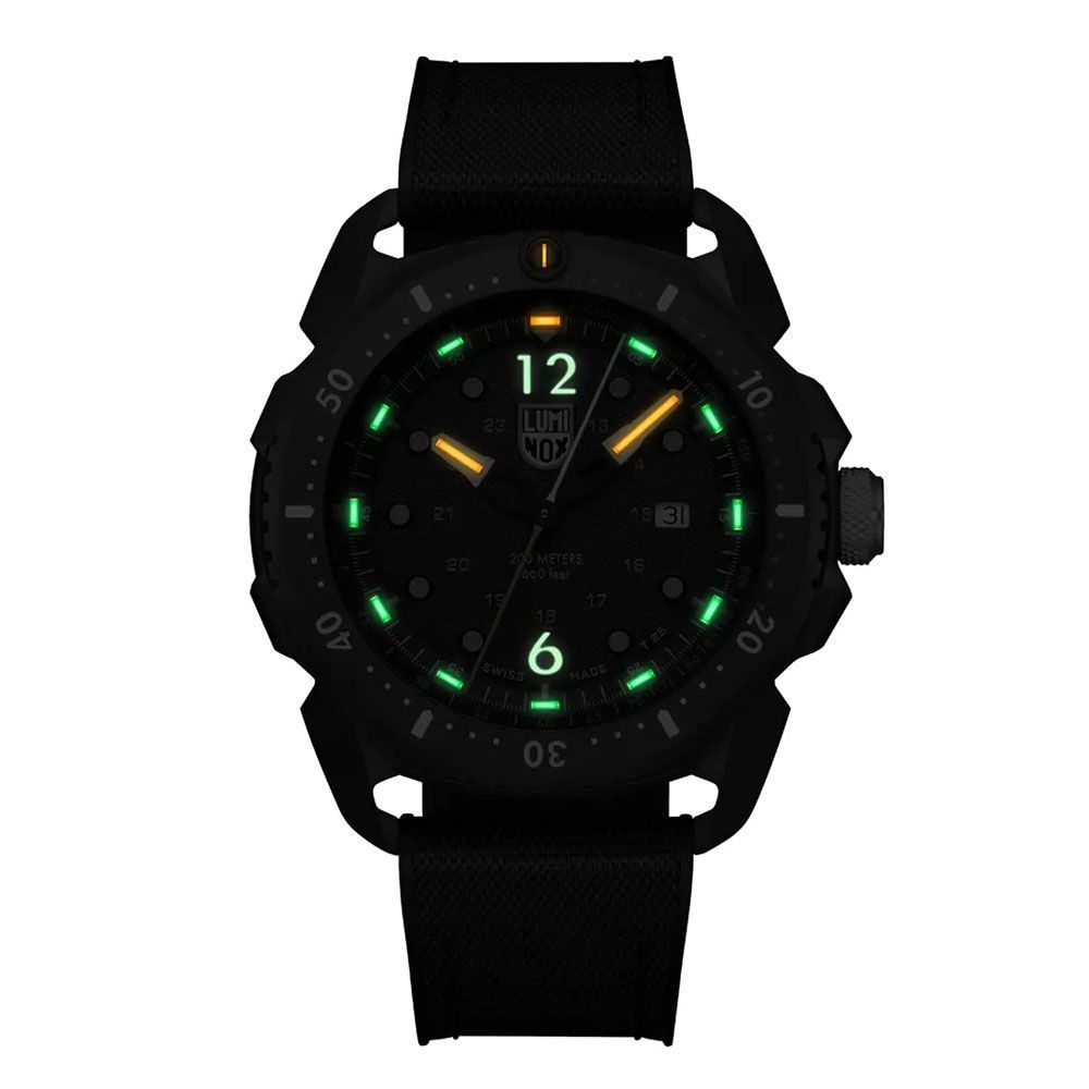 Luminox Black Rubber Watch Timeless Luxury Redefined