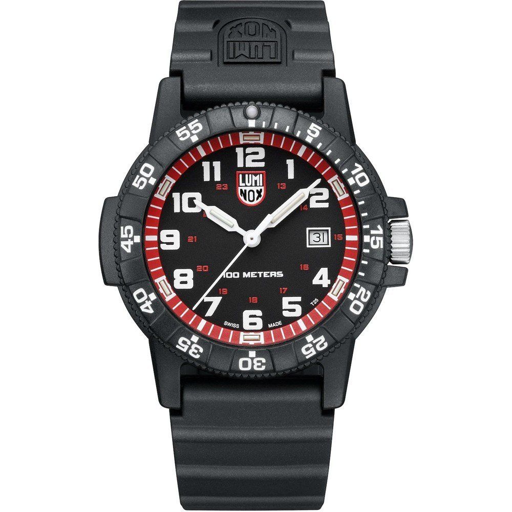Luminox Black Rubber Watch for Discerning Elegance
