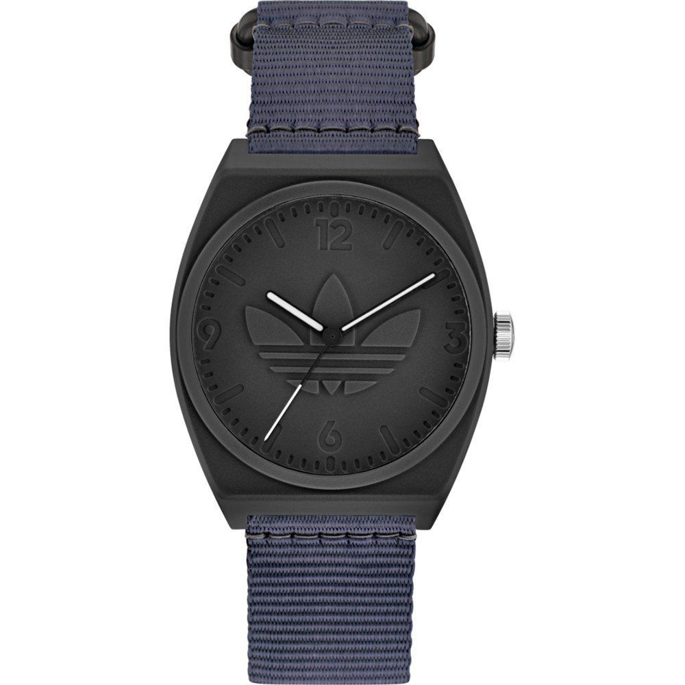 Adidas Blue Fabric Watch - Sophisticated Sportswear Timepiece