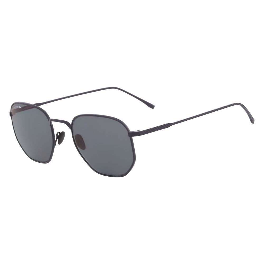 Lacoste Blue Metal Sunglasses for Timeless Sophistication