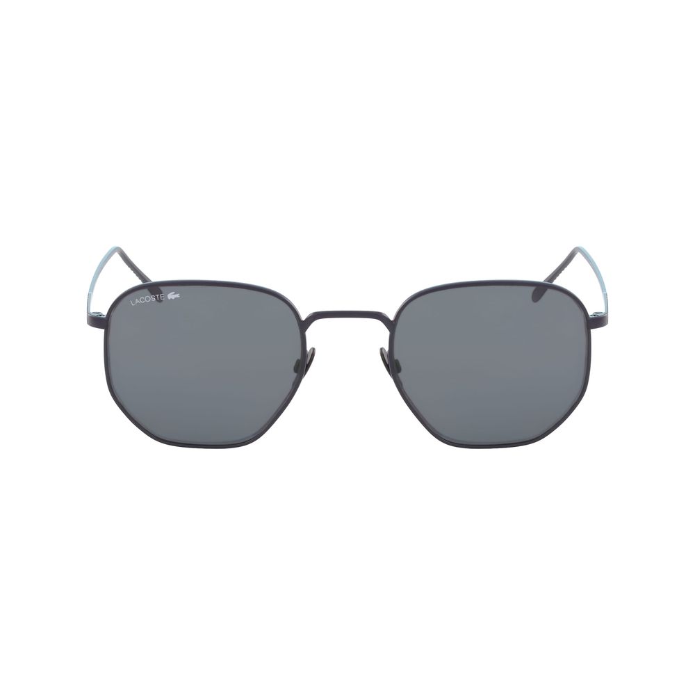 Lacoste Blue Metal Sunglasses for Timeless Sophistication