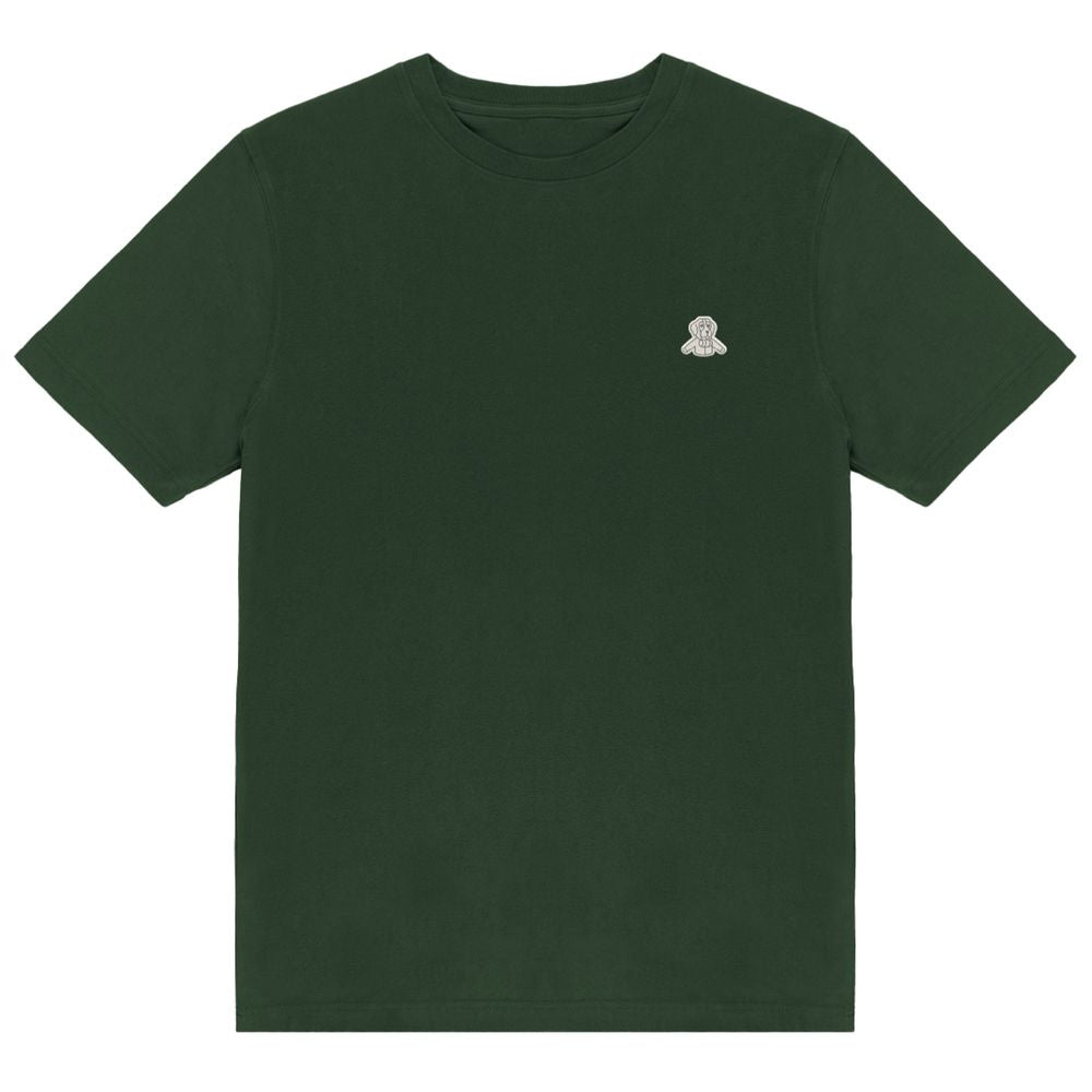 Refrigiwear Green Cotton T-Shirt in Timeless Elegance