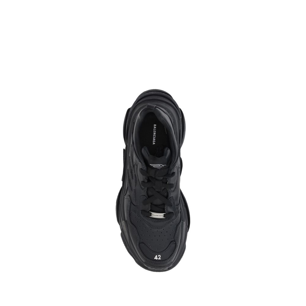 Balenciaga White Leather Triple S Sneakers - Iconic Luxury Footwear