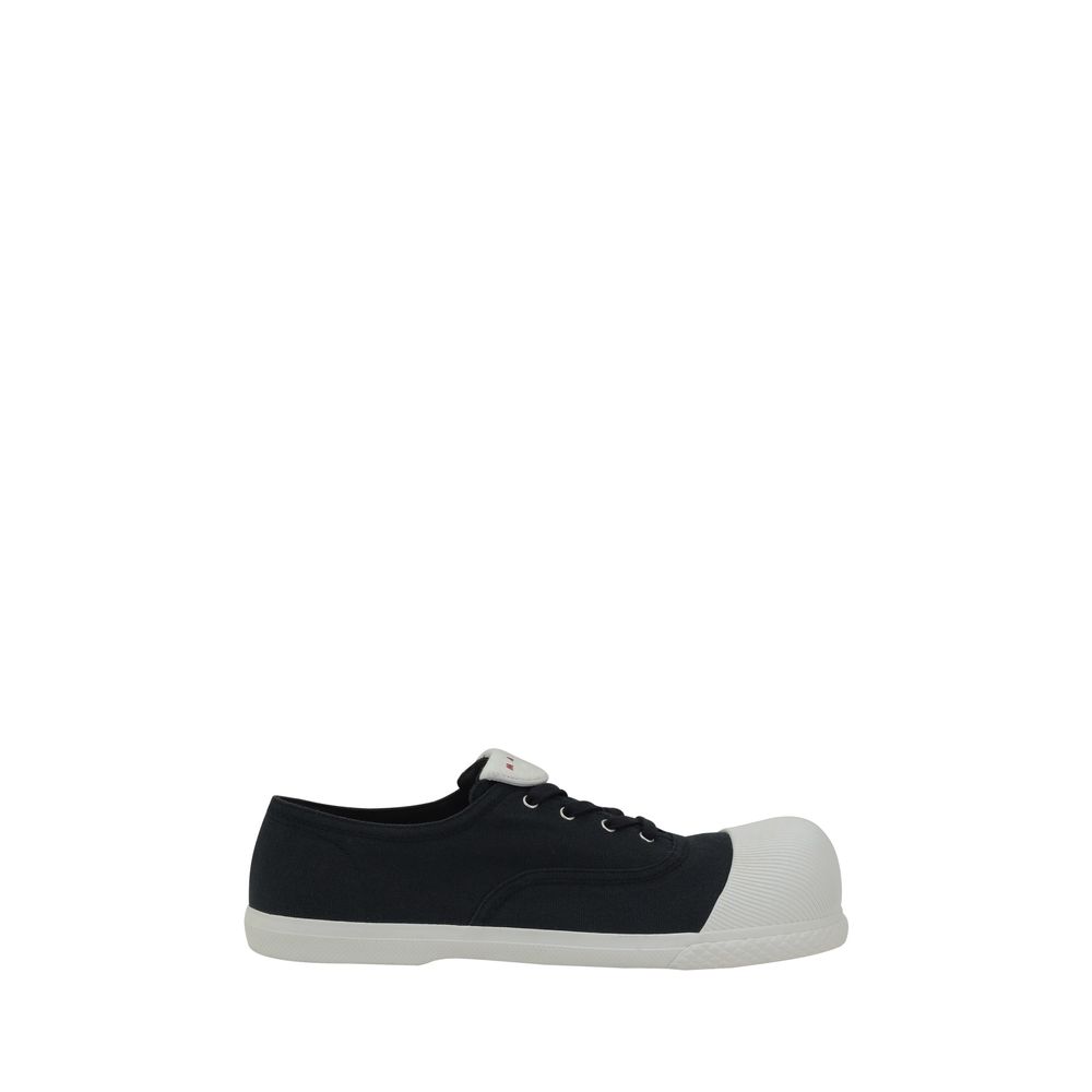 Marni White Leather Sneakers: Elevate Your Style with Luxurious Comfort