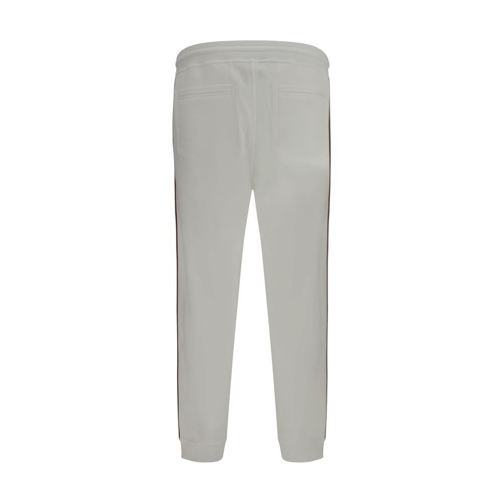 Brunello Cucinelli Grey Cotton Sweatpants for Elevated Style