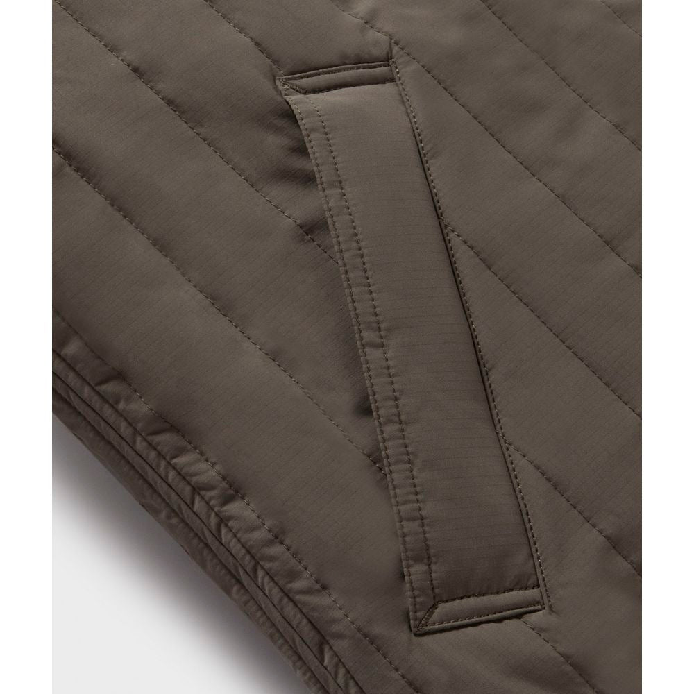 Refrigiwear Gray Quilted Utility Vest for Elevated Style