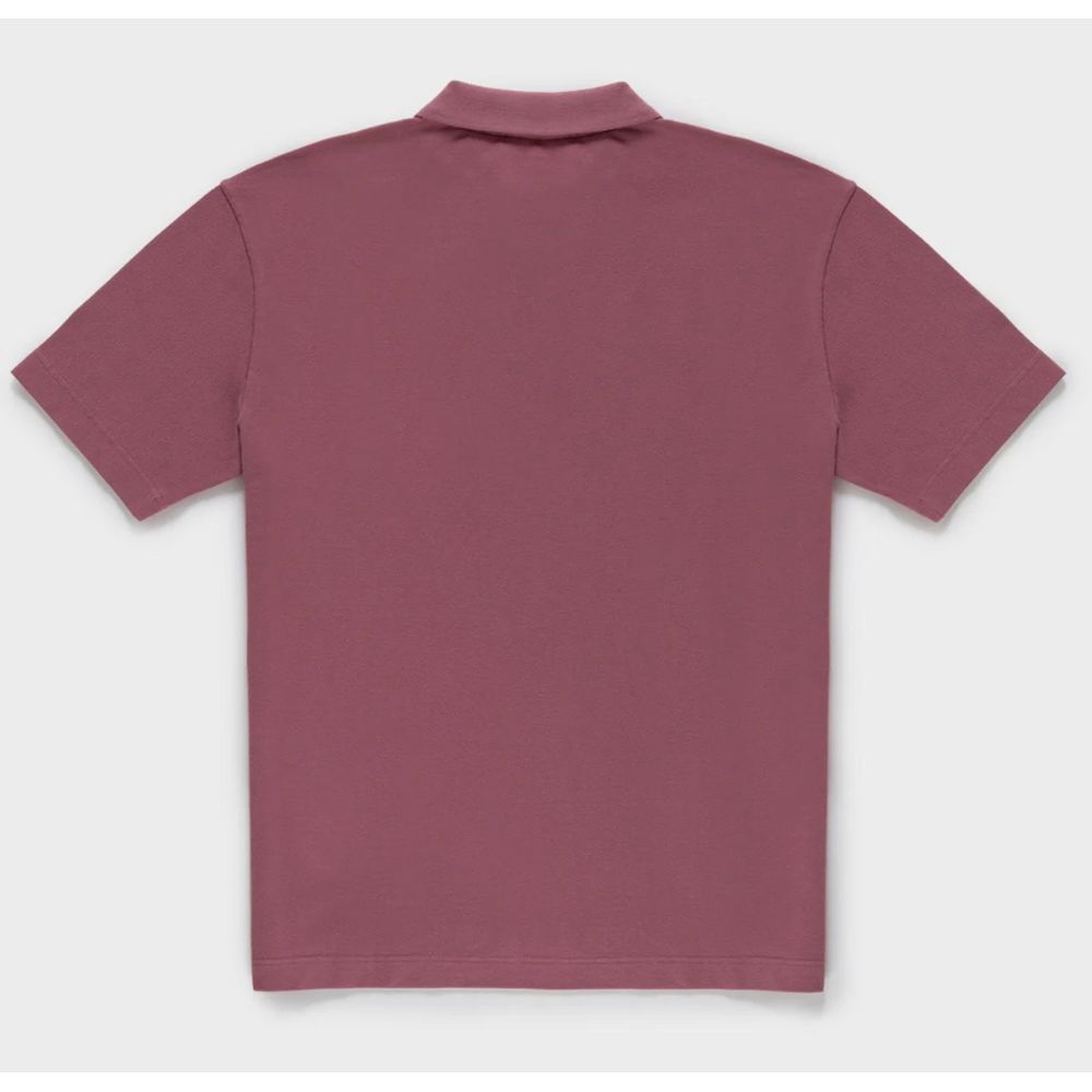 Refrigiwear Pink Cotton Polo Shirt for Effortless Elegance