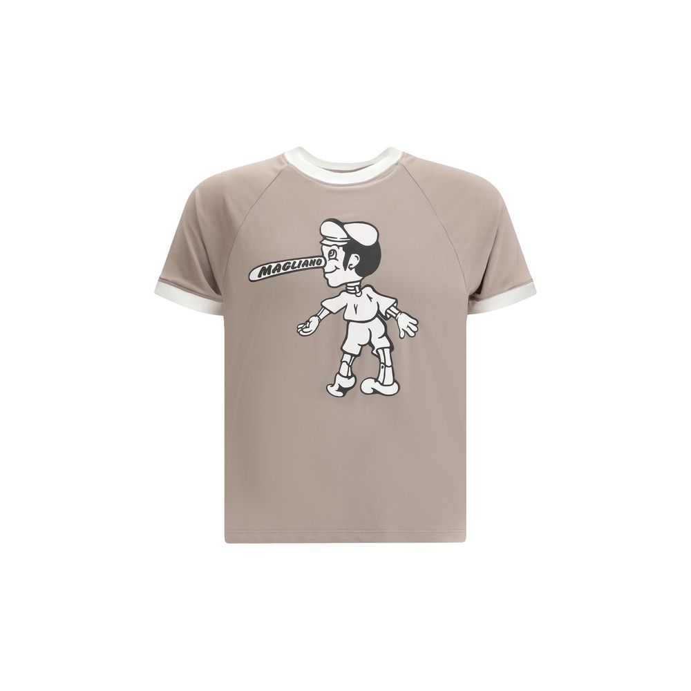 Magliano White Cotton T-Shirt in Luxurious Cotton Elegance