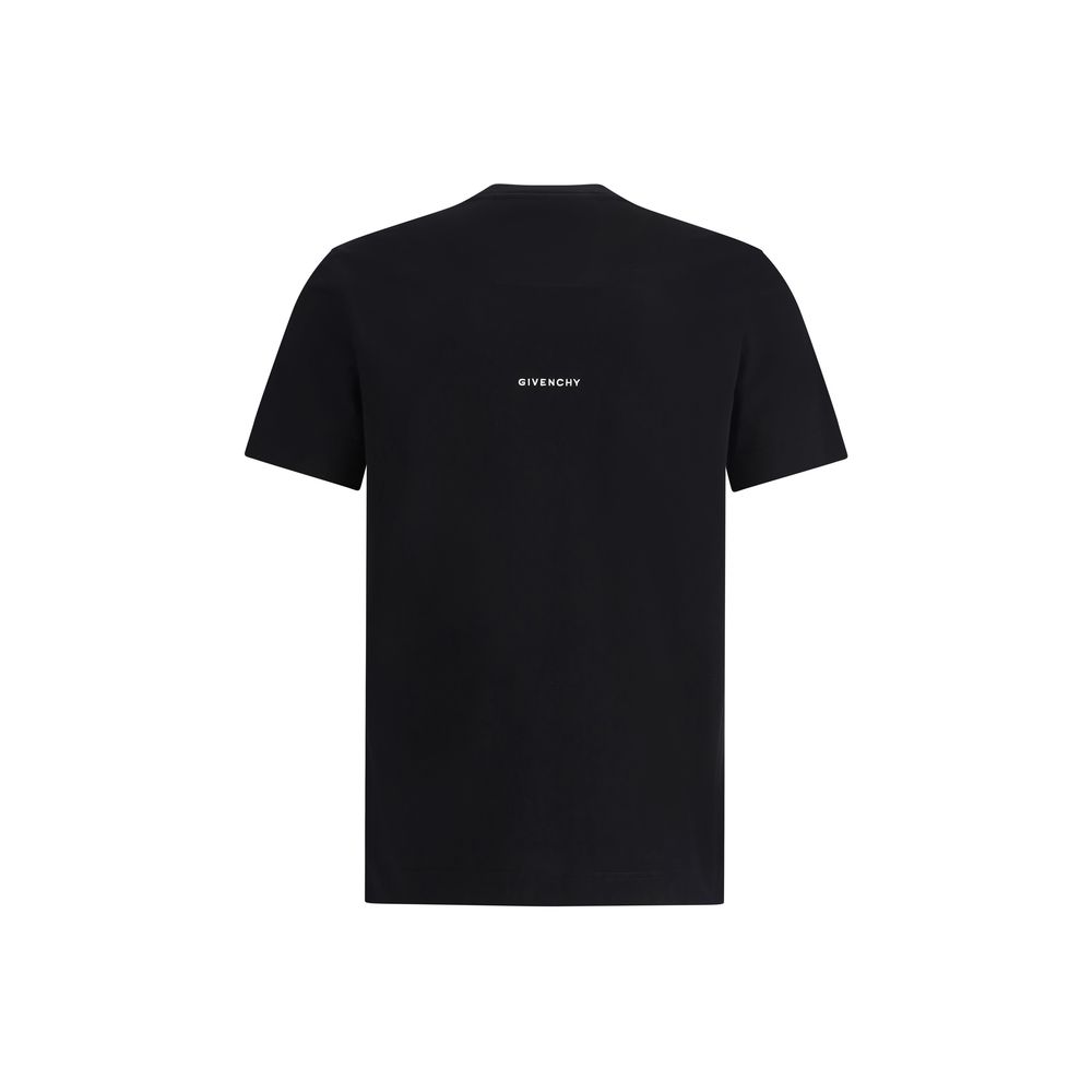 Givenchy White Premium Cotton T-Shirt with Iconic Logo