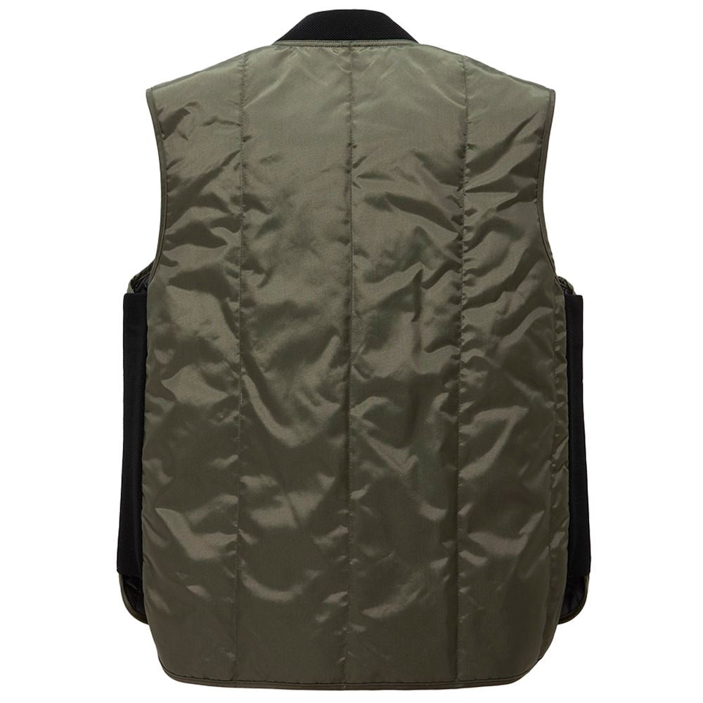 Refrigiwear Gray Cotton Vest for Elevated Everyday Style