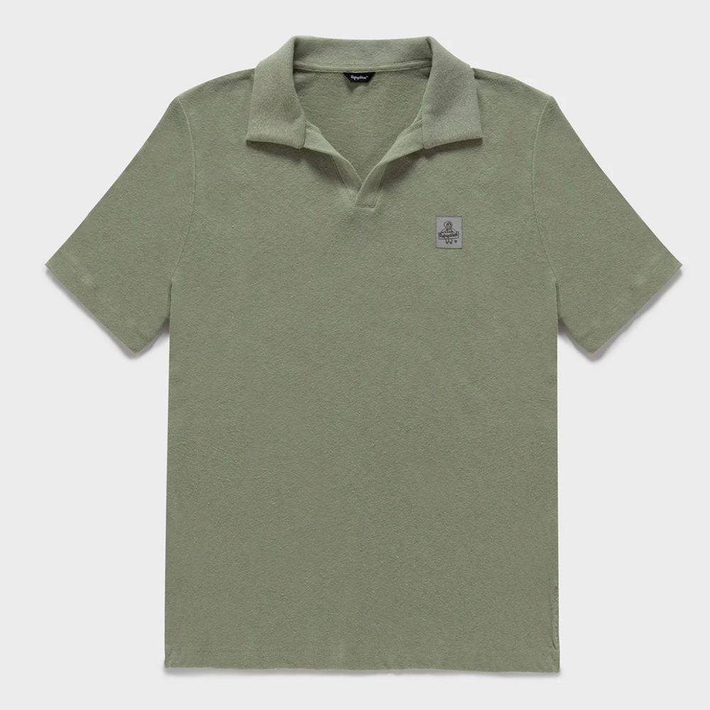 Refrigiwear Green Cotton Polo Shirt - Timeless Elegance