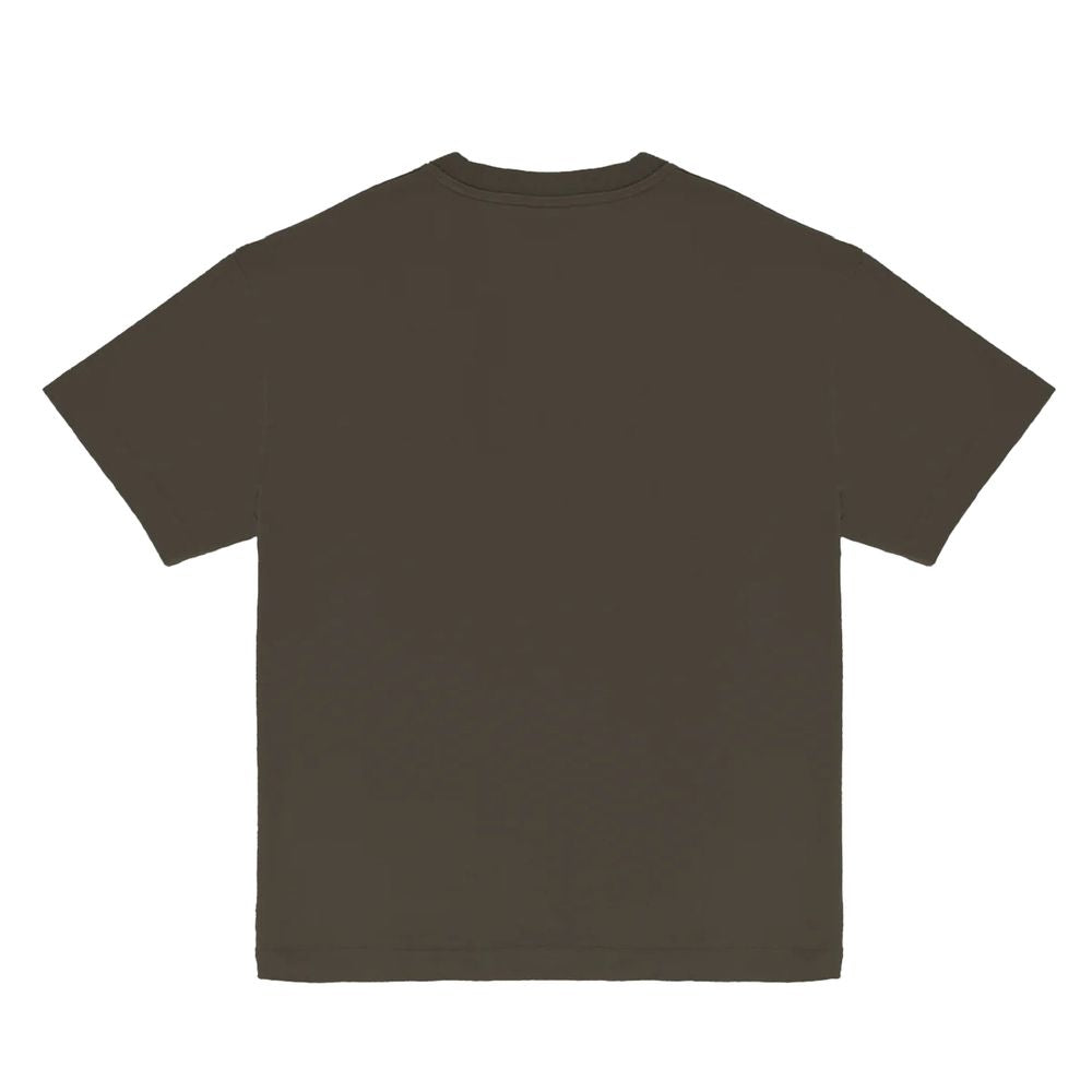 Refrigiwear Brown Cotton T-Shirt for Effortless Elegance