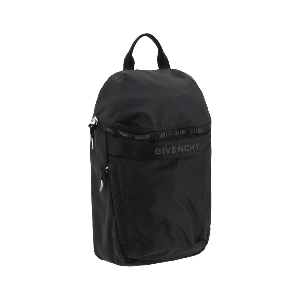 Givenchy Black Nylon G-Trek Backpack: Sophisticated Urban Luxury