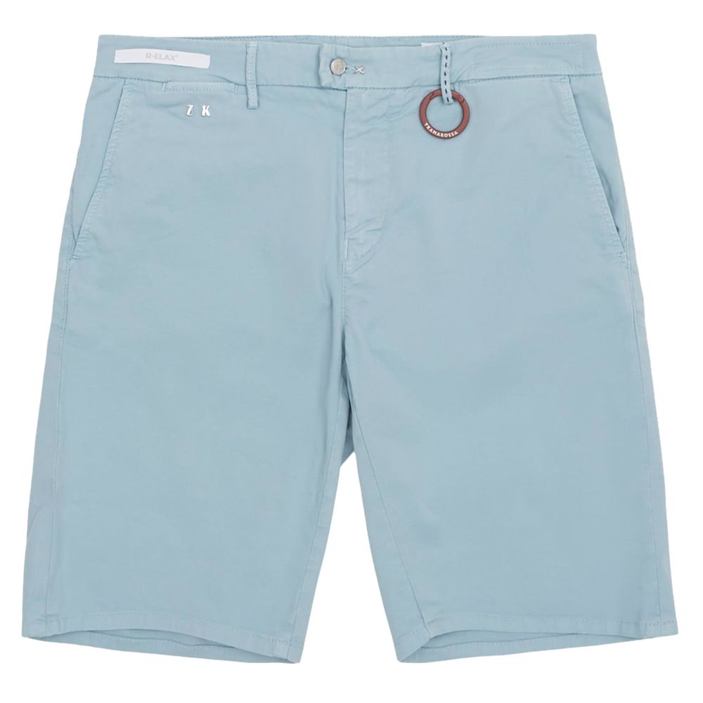 Tramarossa Light Blue Linen Short for Effortless Elegance